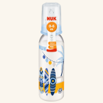 NUK Classic Пляшка 240 мл з соскою з силікону