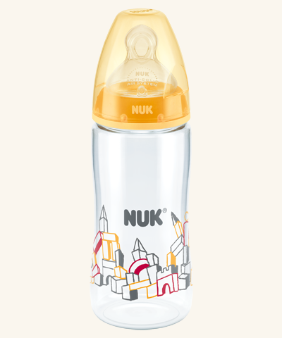 NUK First Choice Plus PA-Babyflasche mit Silikonsauger