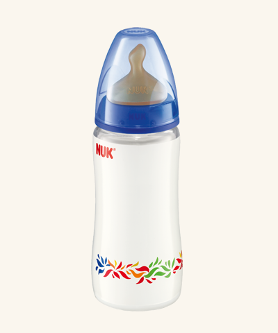NUK First Choice PP-Babyflasche mit Latex-Sauger 